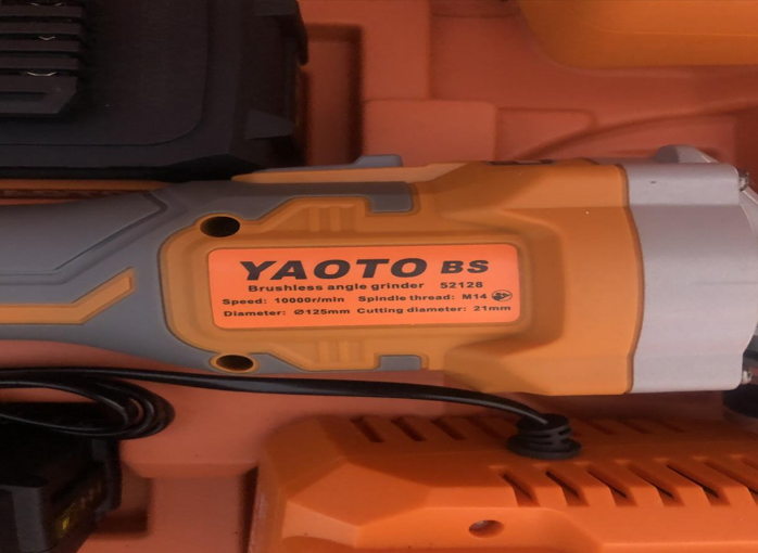 YAOTO Lithium Battery Angle Grinder BS-52128-Zhejiang Baosheng Tools Co., Ltd.