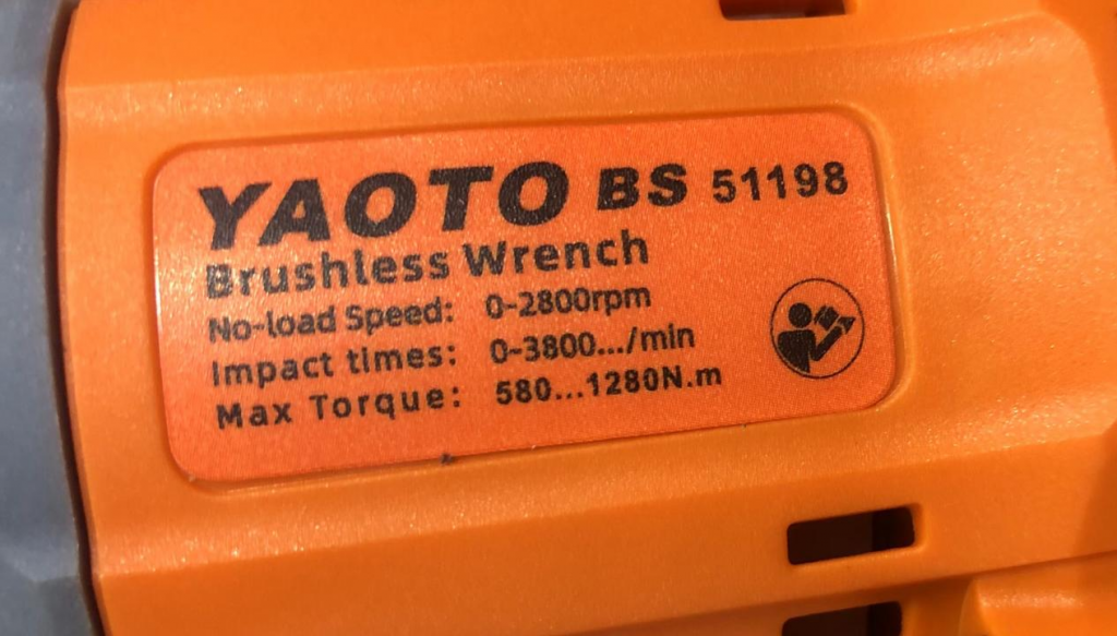 YAOTO锂电扳手BS-51198-Zhejiang Baosheng Tools Co., Ltd.