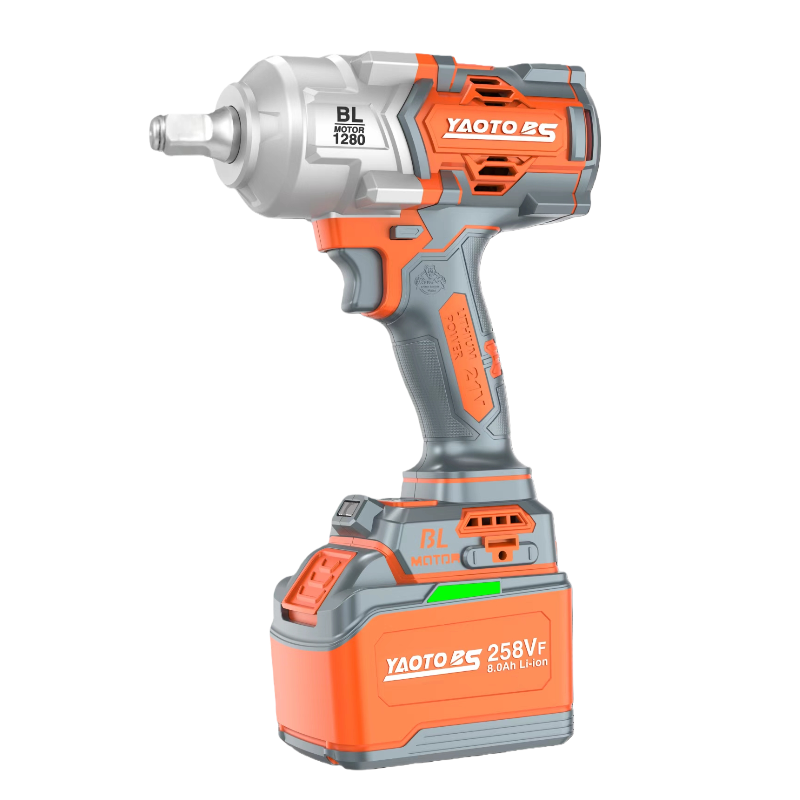 YAOTO BS-51258锂电电扳手（гайковёрт аккумуляторный）-浙江宝昇工具有限公司