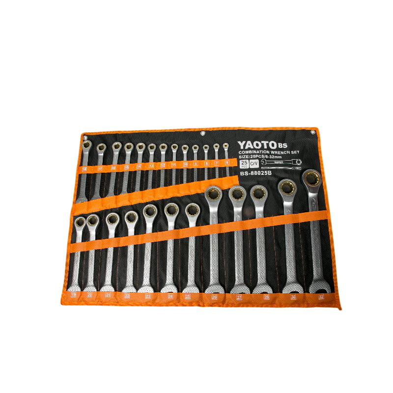 Набор комбинированных трещоточных ключей 25В1-浙江宝昇工具有限公司