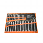 Набор ключей с трещоткой комбинированных шарнирных 25В1