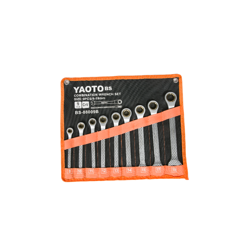 Набор комбинированных трещоточных ключей 9В1,ключи гаечные набор-浙江宝昇工具有限公司